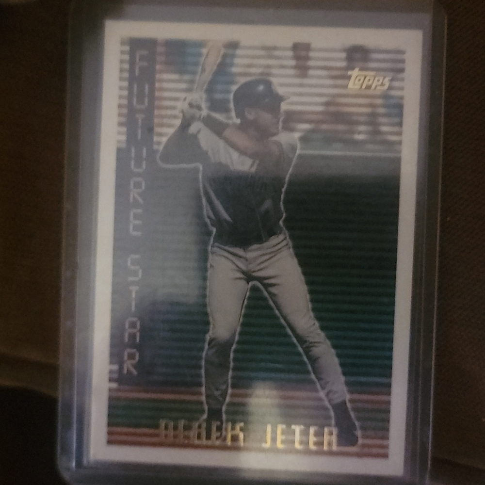 Derek Jeter topps Future star card